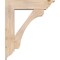Ekena Millwork Legacy Traditional Smooth Bracket w/ Offset Brace, Douglas Fir, 7 1/2"W x 30"D x 36"H BKT0806X30X36LEC01SDF - alternate 2